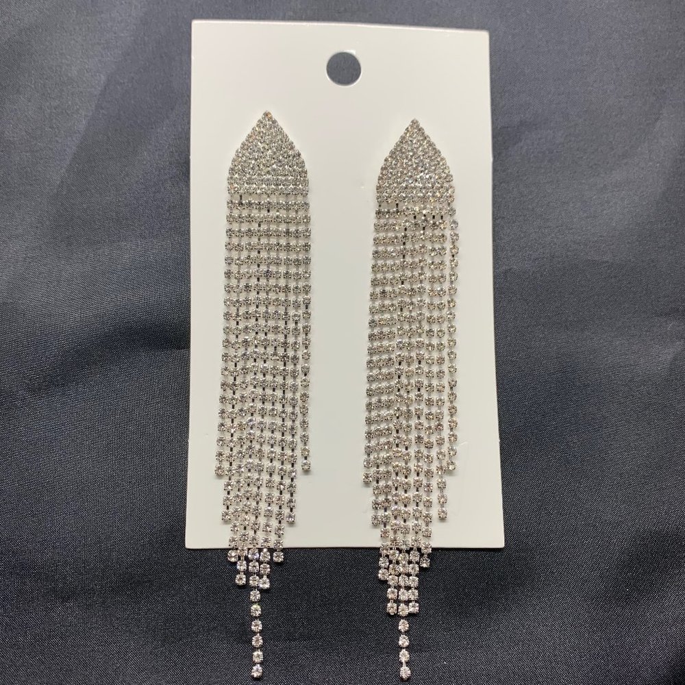 H&M Silver Jewel Chandelier